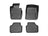 WeatherTech DigitalFit Floor Liners for 2015 2014 2013 BMW X1 [Covers Front & Rear Row, Black] | 44365-1-2