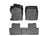 WeatherTech DigitalFit Floor Liners for 2013 2012 Honda Civic [Covers Front & Rear Row, Black] | 44373-1-2