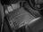 WeatherTech DigitalFit Floor Liners for Equus/Genesis [Covers Front Row, Black] | 443781