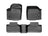 WeatherTech DigitalFit Floor Liners for 2019 2018 2017 2016 2015 2014 2013 Land Rover Range Rover Evoque [Covers Front & Rear Row, Black] | 44404-1-3