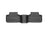 WeatherTech DigitalFit Floor Liners for 2013 2012 Land Rover Range Rover Evoque [Covers Rear (2nd) Row, Black] | 444042