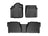 WeatherTech DigitalFit Floor Liners for 2013 2012 Toyota Tundra [Covers Front & Rear Row, Black] | 444081V-440932