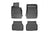 WeatherTech DigitalFit Floor Liners for BMW [Covers Front & Rear Row, Black] | 44428-1-2