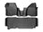 WeatherTech DigitalFit Floor Liners for F-250 Super Duty/F-350 Super Duty [Covers Front & Rear Row, Black] | 444341-443053