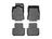 WeatherTech DigitalFit Floor Liners for 2015 2014 2013 Jaguar XF [Covers Front & Rear Row, Black] | 44446-1-3