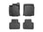 WeatherTech DigitalFit Floor Liners for 2019 2018 2017 2016 2015 2014 2013 Jaguar XJ [Covers Front & Rear Row, Black] | 44447-1-3