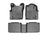 WeatherTech DigitalFit Floor Liners for 2015 2014 2013 2012 Toyota Tacoma [Covers Front & Rear Row, Black] | 444521-440212