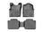 WeatherTech DigitalFit Floor Liners for 2015 2014 2013 2012 Toyota Tacoma [Covers Front & Rear Row, Black] | 444521-440215