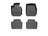 WeatherTech DigitalFit Floor Liners for BMW [Covers Front & Rear Row, Black] | 444541-444102