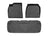 WeatherTech DigitalFit Floor Liners for 2014 2013 2012 Tesla S [Covers Front & Rear Row, Black] | 44458-1-2