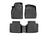 WeatherTech DigitalFit Floor Liners for 2019 2018 2017 2016 2015 2014 2013 Cadillac XTS [Covers Front & Rear Row, Black] | 44460-1-2