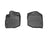 WeatherTech DigitalFit Floor Liners for 2013 2012 2011 2010 2009 Honda Fit [Covers Front Row, Black] | 444671