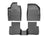 WeatherTech DigitalFit Floor Liners for 2016 2015 2014 2013 Dodge Dart [Covers Front & Rear Row, Black] | 44469-1-2