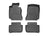 WeatherTech DigitalFit Floor Liners for Mercedes-Benz [Covers Front & Rear Row, Black] | 444701-441612