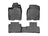 WeatherTech DigitalFit Floor Liners for 2018 2017 2016 Acura RDX [Covers Front & Rear Row, Black] | 44471-1-3