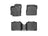 WeatherTech DigitalFit Floor Liners for 2015 2014 2013 Toyota Venza [Covers Front & Rear Row, Black] | 444721-441832