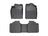 WeatherTech DigitalFit Floor Liners for ES300h/ES350 [Covers Front & Rear Row, Black] | 44476-1-3
