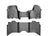 WeatherTech DigitalFit Floor Liners for Ram [Covers Front & Rear Row, Black] | 444771-442163