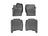 WeatherTech DigitalFit Floor Liners for 2017 2016 2015 2014 Land Rover Range Rover [Covers Front & Rear Row, Black] | 44480-1-5