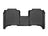 WeatherTech DigitalFit Floor Liners for 2017 2016 2015 2014 Land Rover Range Rover [Covers Rear (2nd) Row, Black] | 444808