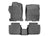 WeatherTech DigitalFit Floor Liners for 2017 2016 2015 2014 2013 Honda Accord [Covers Front & Rear Row, Black] | 44481-1-2
