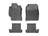WeatherTech DigitalFit Floor Liners for Scion/Subaru/Toyota [Covers Front & Rear Row, Black] | 44482-1-2
