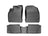 WeatherTech DigitalFit Floor Liners for 2017 2016 2015 2014 2013 2012 2011 Lexus CT200h [Covers Front & Rear Row, Black] | 44484-1-2