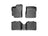 WeatherTech DigitalFit Floor Liners for 2012 Toyota Venza [Covers Front & Rear Row, Black] | 444871-441832