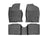 WeatherTech DigitalFit Floor Liners for 2017 2016 2015 2014 2013 2012 Hyundai Azera [Covers Front & Rear Row, Black] | 44489-1-2