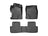 WeatherTech DigitalFit Floor Liners for 2022 2021 2020 2019 2018 2017 2016 2015 2014 2013 Acura ILX [Covers Front & Rear Row, Black] | 44492-1-2