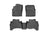 WeatherTech DigitalFit Floor Liners for GX460/4Runner [Covers Front & Rear Row, Black] | 444931-442862