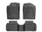 WeatherTech DigitalFit Floor Liners for 2015 2014 2013 Nissan Altima [Covers Front & Rear Row, Black] | 444981-444662