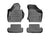 WeatherTech DigitalFit Floor Liners for Audi [Covers Front & Rear Row, Black] | 44499-1-2