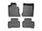 WeatherTech DigitalFit Floor Liners for Mercedes-Benz [Covers Front & Rear Row, Black] | 445011-442102