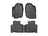 WeatherTech DigitalFit Floor Liners for 2018 2017 2016 Toyota RAV4 [Covers Front & Rear Row, Black] | 44510-1-3