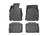 WeatherTech DigitalFit Floor Liners for 2017 2016 2015 2014 2013 Lexus LS460 [Covers Front & Rear Row, Black] | 44514-1-2