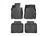 WeatherTech DigitalFit Floor Liners for LS460/LS600h [Covers Front & Rear Row, Black] | 44514-1-3