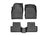 WeatherTech DigitalFit Floor Liners for 2014 2013 2012 2011 Chevrolet Cruze [Covers Front & Rear Row, Black] | 445231-443442