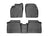 WeatherTech DigitalFit Floor Liners for 2015 2014 2013 2012 Toyota Prius Plug-In [Covers Front & Rear Row, Black] | 445251-442562