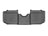 WeatherTech DigitalFit Floor Liners for 2019 2018 2017 2016 2015 2014 Fiat 500L [Covers Rear (2nd) Row, Black] | 445262