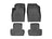 WeatherTech DigitalFit Floor Liners for 2015 2014 2013 2012 2011 Chevrolet Volt [Covers Front & Rear Row, Black] | 44527-1-2