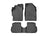 WeatherTech DigitalFit Floor Liners for 2015 2014 2013 Chevrolet Spark [Covers Front & Rear Row, Black] | 44528-1-2