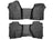 WeatherTech DigitalFit Floor Liners for Chevrolet/GMC [Covers Front & Rear Row, Black] | 445431-445423