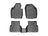 WeatherTech DigitalFit Floor Liners for Tiguan/Tiguan Limited [Covers Front & Rear Row, Black] | 445461-441522
