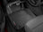 WeatherTech DigitalFit Floor Liners for 2018 2017 2016 2015 2014 Kia Forte [Covers Front Row, Black] | 445521