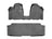 WeatherTech DigitalFit Floor Liners for 2020 2019 2018 2017 2016 2015 2014 2013 Dodge Grand Caravan [Covers Front & Rear Row, Black] | 445621-440272