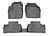 WeatherTech DigitalFit Floor Liners for 2015 2014 2013 Land Rover LR2 [Covers Front & Rear Row, Black] | 44563-1-2