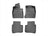 WeatherTech DigitalFit Floor Liners for Mercedes-Benz [Covers Front & Rear Row, Black] | 44571-1-2