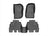 WeatherTech DigitalFit Floor Liners for Wrangler/Wrangler JK [Covers Front & Rear Row, Black] | 44573-1-2