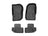 WeatherTech DigitalFit Floor Liners for Wrangler/Wrangler JK [Covers Front & Rear Row, Black] | 44573-1-3